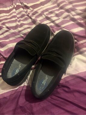 Comfort Slip-On Women’s Casual Shoe in Black